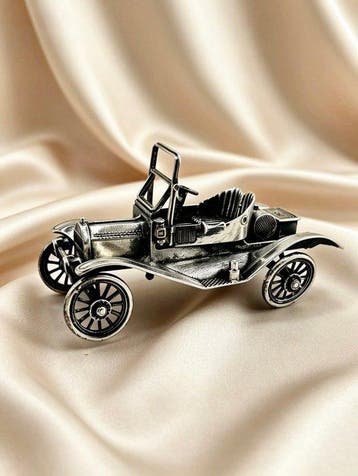 Figuur - Figura coche en plata - .915 zilver