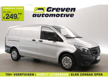 Mercedes-Benz Vito CDI Lang | 140PK | Camera | Schuifdeur, Euro 6, Mercedes-Benz, Nieuw, Zilver of Grijs