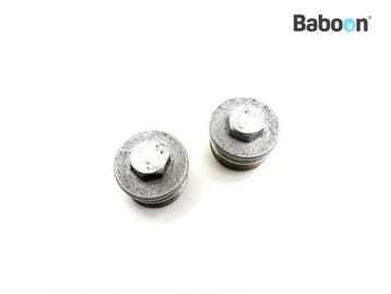 Voorvork Dop Honda CB 500 1997-2003 (CB500 V-W-X-Y) Set, Motoren, Verzenden, Gebruikt