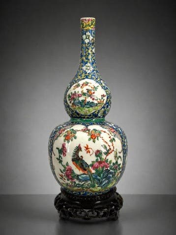 Vaas - Porselein - China - Qing Dynastie (1644-1911) -