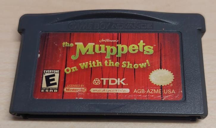 The muppets on with the show  losse cassette (Gameboy, Spelcomputers en Games, Games | Nintendo Game Boy, Nieuw, Ophalen of Verzenden