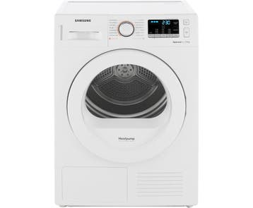Samsung DV70M5020KW - Warmtepompdroger - 7 kg - OptimalDry -, Ophalen of Verzenden, Zo goed als nieuw, Voorlader, 85 tot 90 cm