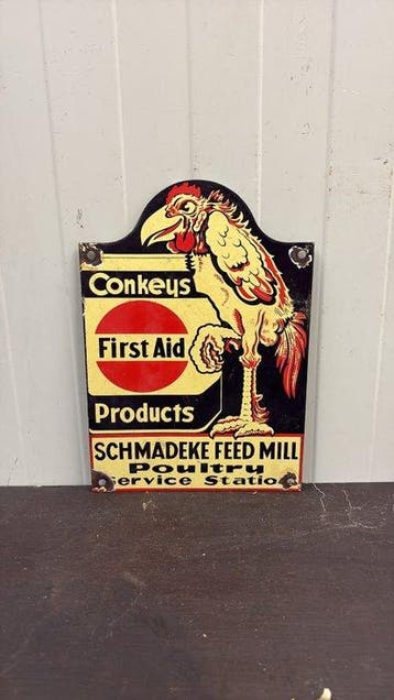 Vintage Conkeys First Aid Products – Poultry Service Station