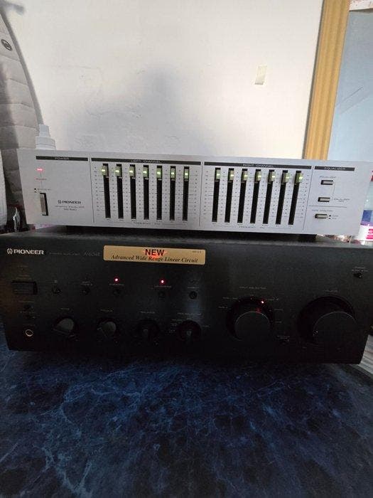 Pioneer - SG-540 - A-604R Hifi-set - Diverse modellen, Audio, Tv en Foto, Radio's