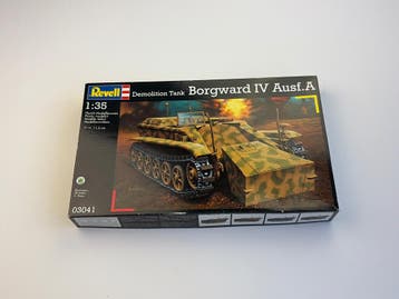 Revell 03041 | Demolition Tank Borgward IV Ausf. A | 1:35, Hobby en Vrije tijd, Verzenden, Nieuw