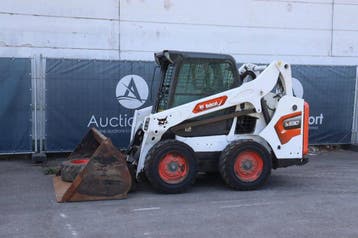 Veiling: Schranklader Bobcat S590 Diesel 48.5kW 2015, Ophalen, Wiellader of Shovel