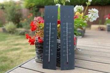 Thermometer (2) - Leisteen - 45 cm