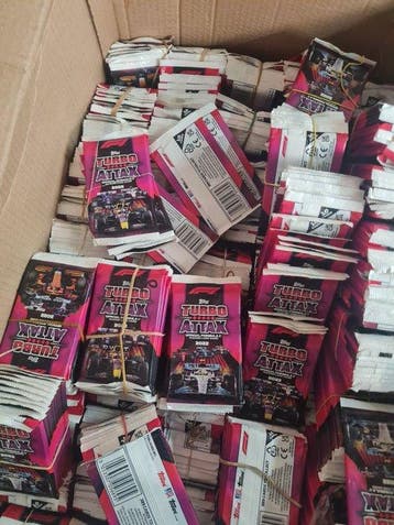 2022 Topps Turbo Attax - 300 Pack - Mint (M), Nieuw