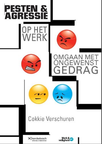 Pesten en agressie op het werk - Cokkie Verschuren, Verzenden, Zo goed als nieuw, Cokkie Verschuren