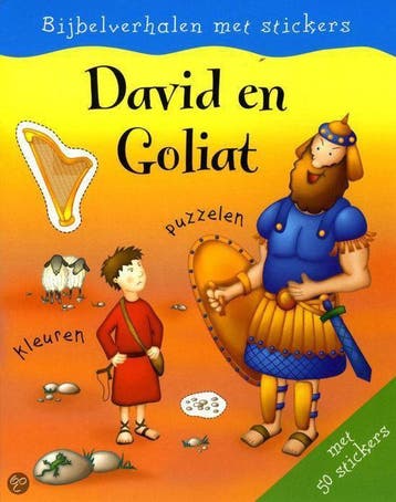 BIJBELVERHALEN MET STIKCERS/DAVID EN GOLIAT 9781405464116, Verzenden, Zo goed als nieuw