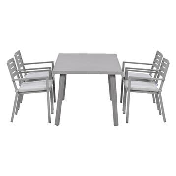 Garden Impressions Amarillo tuinset 5-delig taupe - Milou, Tuin en Terras, Verzenden, Nieuw