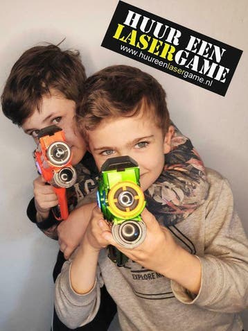 Zeer complete lasergame set geschikt voor 10 pers, Ophalen of Verzenden, Nieuw, Overige