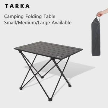 Tarka Opvouwbare Campingtafel - Lichtgewicht Aluminium Tafel, Verzenden, Nieuw