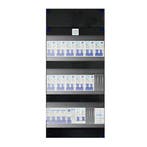 Gacia groepenkast 3 fase 11 alamat + beltrafo + kookgroep, Doe-het-zelf en Verbouw, Elektra en Kabels, Ophalen of Verzenden, Nieuw