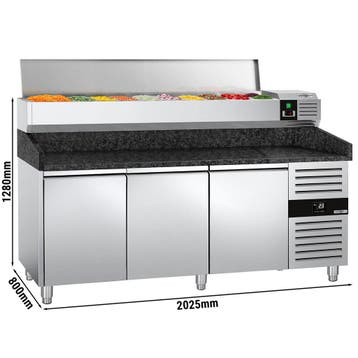GGM Gastro | Pizza koelwerkbank PREMIUM - 2000x800mm - 3 |, Verzenden, Nieuw in verpakking