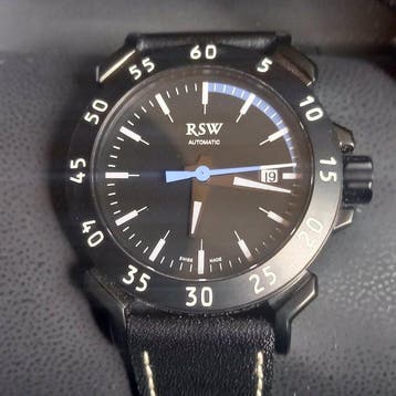 RSW - Zonder minimumprijs - 7540-BL-39 - Heren - 2010-2020, Sieraden, Tassen en Uiterlijk, Horloges | Heren, Nieuw