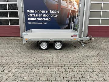 Saris plateauwagen | 276x150 cm - 2000 kg | Gratis ladingnet, Nieuw