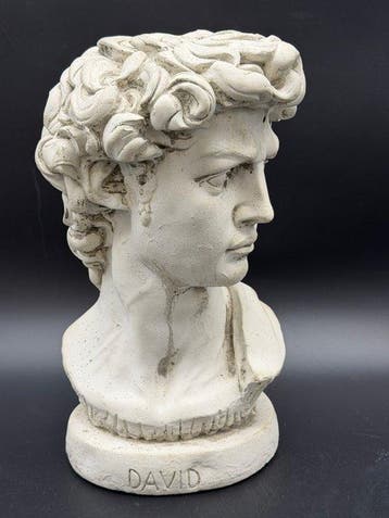 Ambachtelijk gemaakt - Buste, Buste Michelangelo’s David -