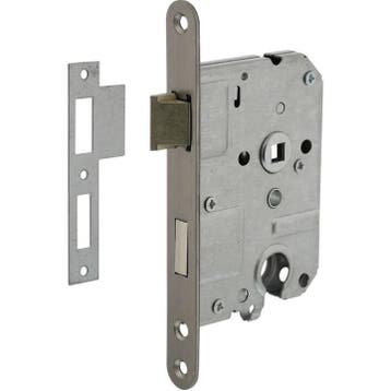 Woningbouw cilinder dag- en nachtslot 55 mm geborsteld rv..., Doe-het-zelf en Verbouw, Hang- en Sluitwerk, Ophalen of Verzenden