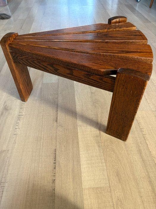 AWA - Dittman & Co - Bijzettafel - Hout - Brutalist, Antiek en Kunst, Antiek | Meubels | Stoelen en Banken