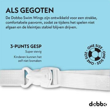 DOBBO Blauw - Puddle Jumper - Zwembandjes - Zwemvest -, Ophalen of Verzenden, Nieuw