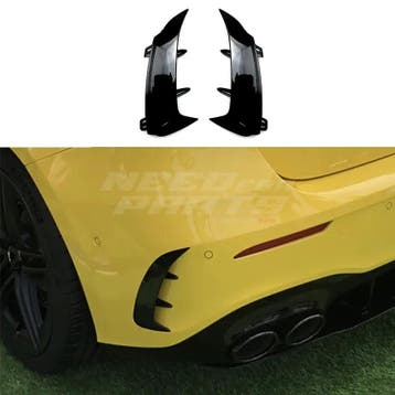 Rear Bumper Canards Voor Mercedes A Class W177 AMG Line &, Auto-onderdelen, Carrosserie en Plaatwerk, Ophalen of Verzenden, Nieuw