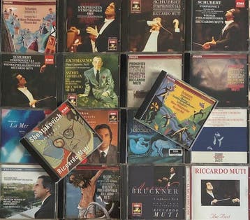 Riccardo Muti - 18 CDs feat. Schubert Schumann Shostakovich, Nieuw in verpakking