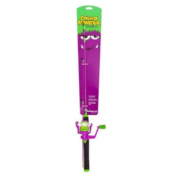 Shakespeare Catch A Monster Kids Spin Combo Paars, Verzenden, Nieuw, Werphengel