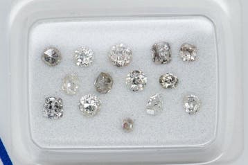 Zonder minimumprijs - 14 pcs Diamant (Natuurlijk) - 1.00 ct, Nieuw