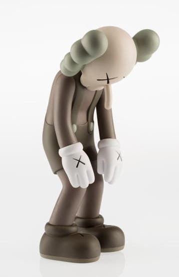 Kaws (1974) - Small Lie (brown)