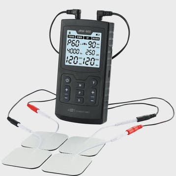 4-in-1 Spierstimulator met 60 Modi: TENS, EMS, IFC & Russisc, Verzenden, Nieuw