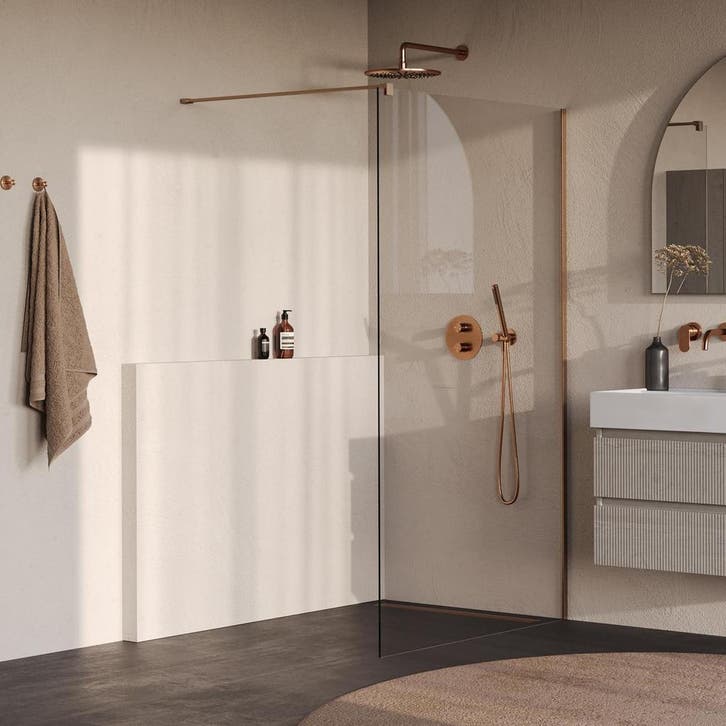 Brauer Oblivion - Inloopdouche - Helder Glas - 110 x 200 cm, Doe-het-zelf en Verbouw, Sanitair, Nieuw, Rvs, Ophalen of Verzenden