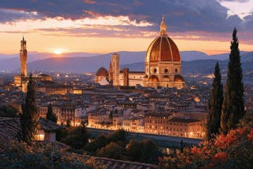 Iconica - Sunset over Il Duomo - unique 1/1 XXL (100 x 150