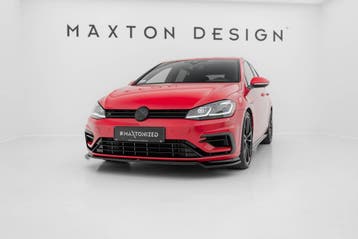 Maxton Frontspoiler V.3 Volkswagen Golf R / R-Line Mk7, Verzenden