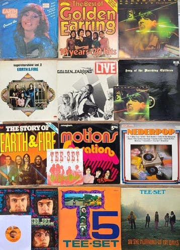 Golden Earring & Related, Earth & Fire, Teeset, Motions,, Nieuw in verpakking