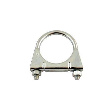 Uitlaatklem 58 mm (Rubbers universeel, RESTAURATIE), Verzenden, Nieuw