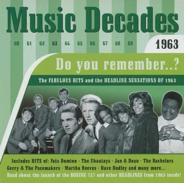 Various - Music Decades - 1963, Ophalen of Verzenden, Gebruikt