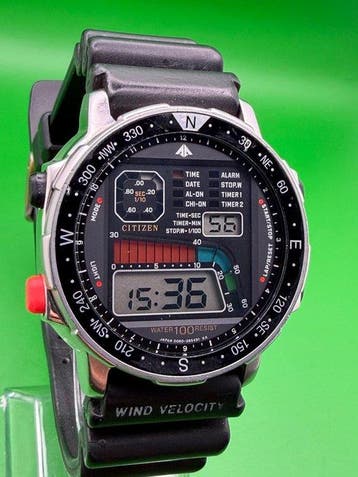 Citizen - Vintage Digital Quartz - Zonder minimumprijs -, Nieuw
