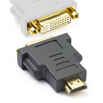 HDMI naar DVI adapter | Nedis (DVI-D, Dual Link, Verguld), Verzenden, Nieuw