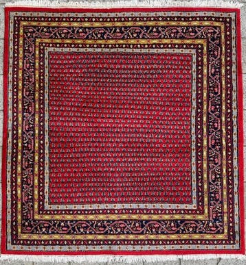 Indo Design tapijt - gereinigd - handgeknoopt - wol - Tapijt, Nieuw