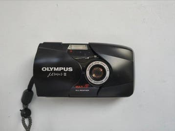 Olympus mju-II Analoge compactcamera, Audio, Tv en Foto, Fotocamera's Analoog, Nieuw