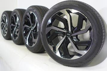 Audi e-tron GE Q8 e-tron 21 inch velgen Hankook Zomerbanden, Auto-onderdelen, Gebruikt, Velg(en), Zomerbanden, 21 inch