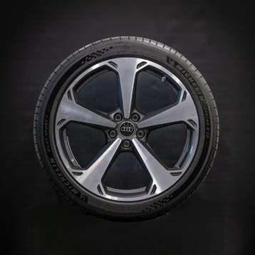 Audi A6 20 inch Velgen Zomerbanden Origineel, Gebruikt, 255 mm, Banden en Velgen, Ophalen of Verzenden