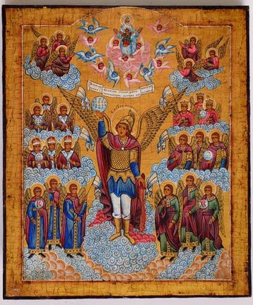 Icoon - Aartsengel Michaël - Russisch-orthodoxe icoon
