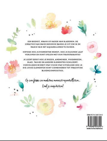 Bloemen aquarelleren 9789462502345 Marie Boudon, Verzenden, Zo goed als nieuw, Marie Boudon