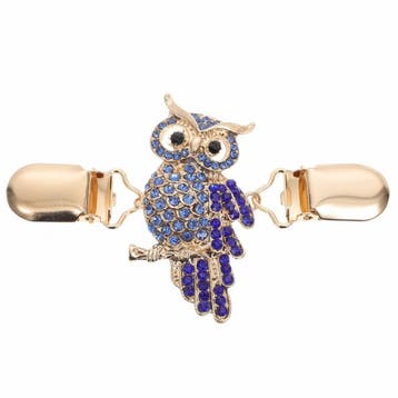 Fako Bijoux - Vestsluiting - Vestclip - Uiltje Strass -, Verzenden, Nieuw