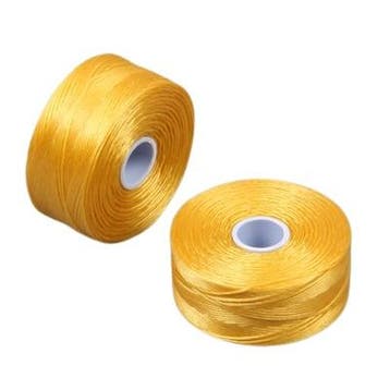 C-LON Rijggaren D ca. 70 meter 0,11 mm Golden Yellow, Ophalen of Verzenden, Nieuw, Kraal