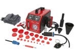 Rookmachine voor lekdetectie. met 2 Ah accu - 36 - delig, Ophalen of Verzenden