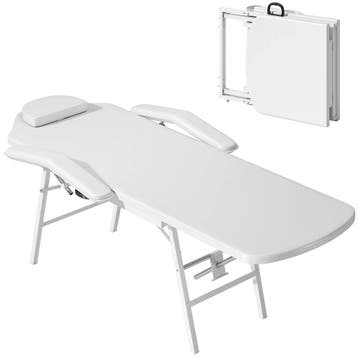 TRUUSK Draagbare Massagetafel - Opvouwbaar met Kunstleren Be, Verzenden, Nieuw