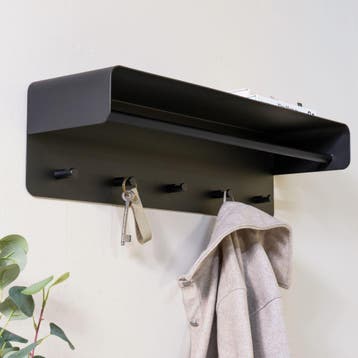 Spinder Design Arcus 70 wandkapstok - zwart, Verzenden, Nieuw